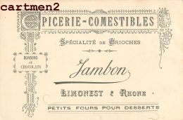 LIMONEST EPICERIE COMESTIBLES " JAMBON " BRIOCHES 69 RHONE - Limonest