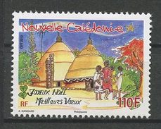 Calédonie 2012 N° 1168 ** Neuf  MNH Superbe Noël Christmas Voeux Huttes Femmes Women - Unused Stamps