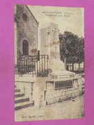 LES TROIS MOUTIERS  1910  ARDT CHATELLERAULT CANTON  LOUDUN   /  MONUMENT AUX MORTS 14/18    CIRC EDIT - Les Trois Moutiers