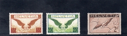 SUISSE 1929-37 * PAPIER ORDINAIRE - Neufs