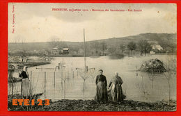 Freneuse 29 Janvier 1910 - Maximum Des Inondations - Rue Baudet -  78 Yvelines - Freneuse