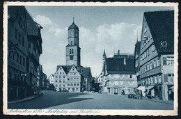 9371 - Alte Ansichtskarte - Biberach - Markt - Kirche - N. Gel - Kuhles - Biberach