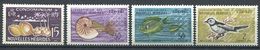 186 NOUVELLES HEBRIDES 1963 - Yvert 203/06 - Noix De Coco Nautilus Poisson Oiseau - Neuf ** (MNH) Sans Charniere - Nuevos