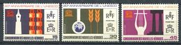 186 NOUVELLES HEBRIDES 1966 - Yvert 249/51 - UNESCO Education Science Culture - Neuf ** (MNH) Sans Charniere - Ongebruikt