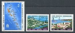 186 NEW HEBRIDES 1976 - Yvert 435/37 - Carte Port - Neuf ** (MNH) Sans Charniere - Ungebraucht