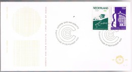 Nederland, 1988, Cover - Briefe U. Dokumente