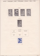 Suisse - Collection Vendue Page Par Page - Timbres Oblitérés / Neufs *(avec Charnière) -Qualité B/TB - Sammlungen