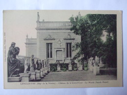 AL6 - 86  - LENCLOITRE  - CHATEAU DE LA GRAND'COUR -  LE MUSEE FACADE OUEST (2) - Lencloitre