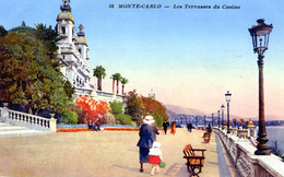 Monte-Carlo. Les Terrasses Du Casino - Terraces