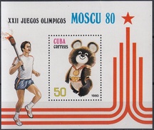 CUBA 1980 HB-60 NUEVO - Blocks & Sheetlets