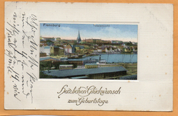 Flensburg 1913 Postcard - Flensburg