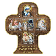 GUINEA BISSAU 2016 ** Mother Teresa Mutter Teresa Mère Teresa M/S - OFFICIAL ISSUE - A1701 - Madre Teresa