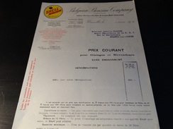 SHELL Belgian Benzine Company - Document Du 01/01/1927 - Automobilismo