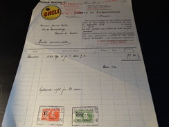 SHELL Belgian Benzine Company - Document Du 12/12/1929 - Automobilismo