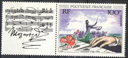 Polynesie 1991 N. 389 Con Vignetta MNH Cat. € 4 - Neufs