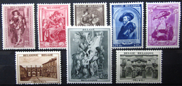 BELGIQUE             N° 504/511                NEUF* - Unused Stamps