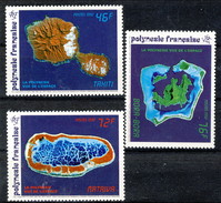 Polynesie 1992 Serie N. 405-407 MNH Cat. € 7.90 - Neufs
