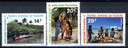 Polynesie 1993 Serie N. 440-442 MNH Cat. € 2.45 - Neufs