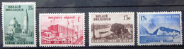 BELGIQUE             N° 484/487               NEUF* - Unused Stamps