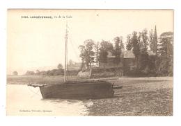 CPA  29 LANDEVENNEC Vu De La Cale Bateau Maisons église - Landévennec