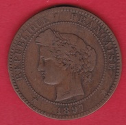 France 10 Centimes Cérès 1897 A - Other & Unclassified