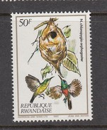 1983 Rwanda 50f Hummingbird Oiseau - Much Cheaper Than Buying Set!!! - Colibris