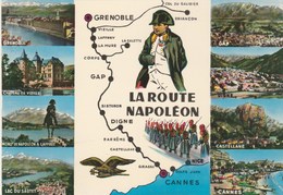 NAPOLEON   CPM   LA ROUTE NAPOLEON  MULTIVUES - Personajes Históricos