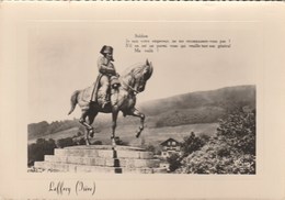 NAPOLEON   CPSM  LAFFREY  38  -HOTEL DU BIVOUAC ET STATUE DE NAPOLEON - Historische Persönlichkeiten