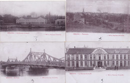 Seraing - Lot De 9 Cartes Edit. L. Duparque, Florenville, 1906 Cockerill, Pont, Animée, Péniches, Gendarmerie Nationale) - Seraing