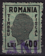 Romania - Stempelmarke - Fiscal Tax Revenue Stamp - Used - Fiscaux