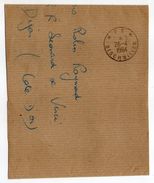 Cachet Manuel Du 28-4-1964--Cachet Manuel  BISCHWILLER-67--Mention PP Sur Fragment De Lettre--Particularité - Manual Postmarks