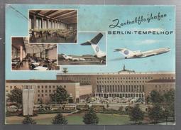 Cpm St002597 Aéroport De Berlin Tempelhof 4 Vues Sur Carte - Tempelhof