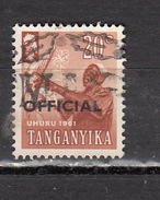 TANGANYIKA  ETAT INDEPENDANT 1961 ° YT N° SERVICE 4 - Tanganyika (...-1932)