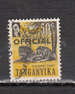 TANGANYIKA  ETAT INDEPENDANT 1961 ° YT N° SERVICE 6 - Tanganyika (...-1932)