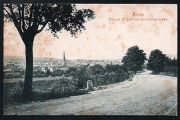 9393 - Alte Ansichtskarte - Alzey - Blick Von Eisenbahnbrücke - N. Gel - Alzey