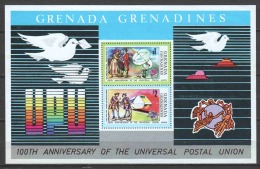 Grenada Grenadines 1974 Mi Block 3 MNH UPU - UPU (Wereldpostunie)