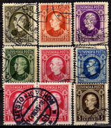SLOWAKEI 1939 - MiNr: 35-42 Lot 7 Verschiedene Used - Used Stamps
