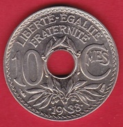 France 10 Centimes Lindauer 1938 - FDC - Altri & Non Classificati