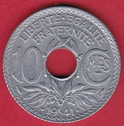 France 10 Centimes Lindauer 1941 - FDC - Altri & Non Classificati