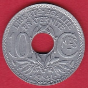 France 10 Centimes Lindauer 1941 - FDC - Altri & Non Classificati