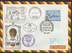 Austria 1968 IFA Ballonpost Cover - Balloon Covers