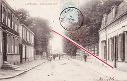 AUDRUICQ - Avenue De La Gare - Carte Animée - Audruicq