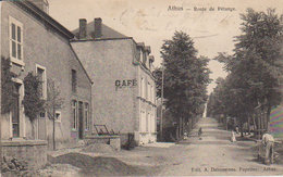 1906  Athus  - " Route De Pétange  - Café " - Aubange