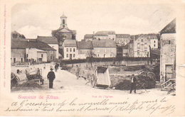 1904  Athus  - " Vue De L 'Eglise  "  Vers Honville - Bastogne  ) - Aubange