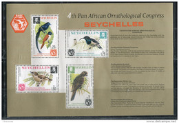 Seychelles**  Bloc N° 6 - Oiseaux - Seychellen (1976-...)