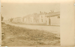 Militaria - Guerre 1914-18 - Carte Photo - Village A Identifier - état - Guerre 1914-18