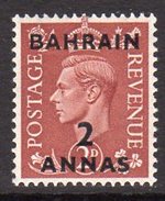 Bahrain GVI 1950 2a On GB 2d Surcharge, SG74, MNH (A) - Bahrein (...-1965)