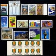 ANDORRE FRANCAIS - ANNEE COMPLETE 2001 - YT 540 à 554 ** + CARNET C11 -  TIMBRES NEUFS ** - Annate Complete