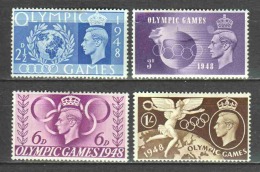 Great Britain 1948 Mi 237-240 MNH (READ) - Unused Stamps