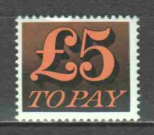 Great Britain 1973 Porto Mi 86 MNH - Tasse